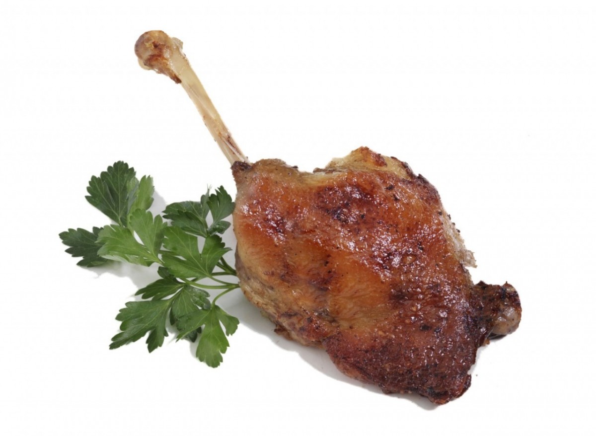 DUCK, LEG & THIGH COOKED REF CONFIT 36/7 OZ Food Innovations