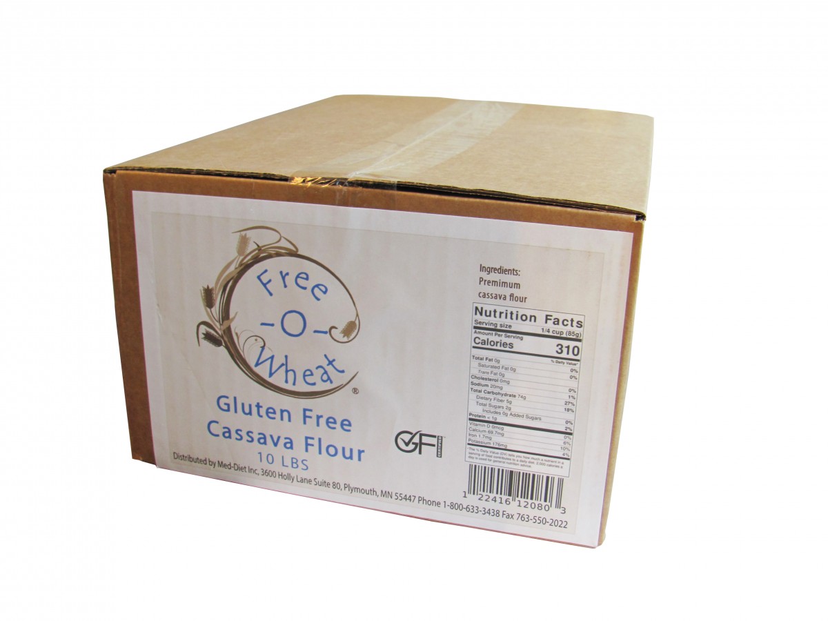 FLOUR, CASSAVA GLUTEN-FREE BAG – 10 LB – Food Innovations