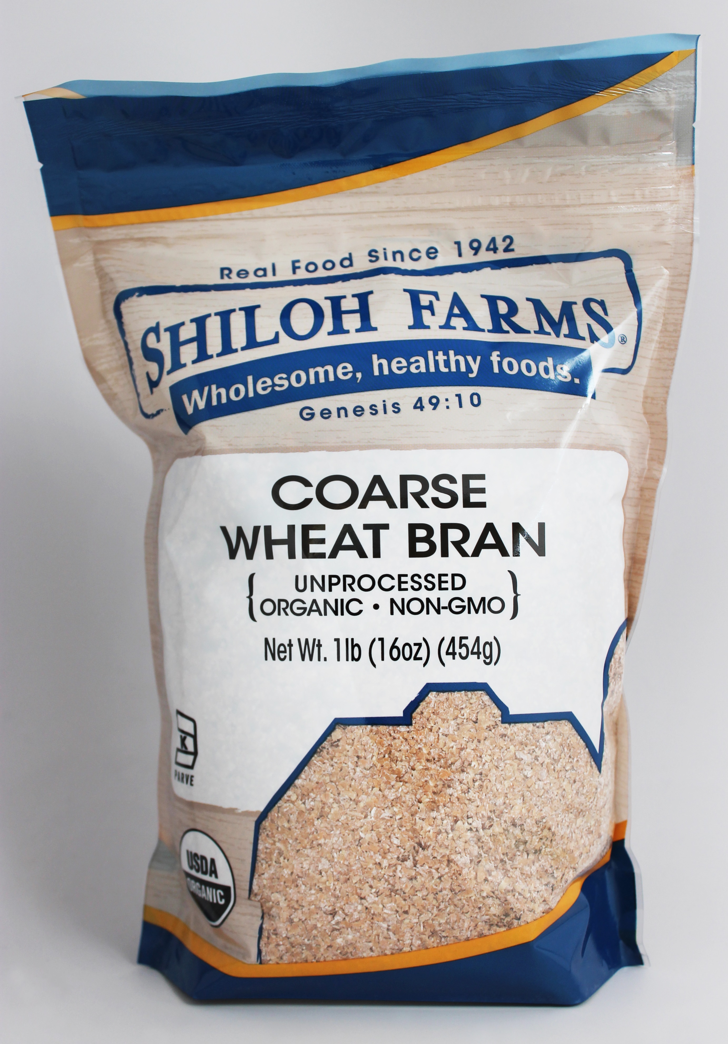 GRAIN, WHEAT BRAN COARSE ORGANIC 12/16 OZ Food Innovations